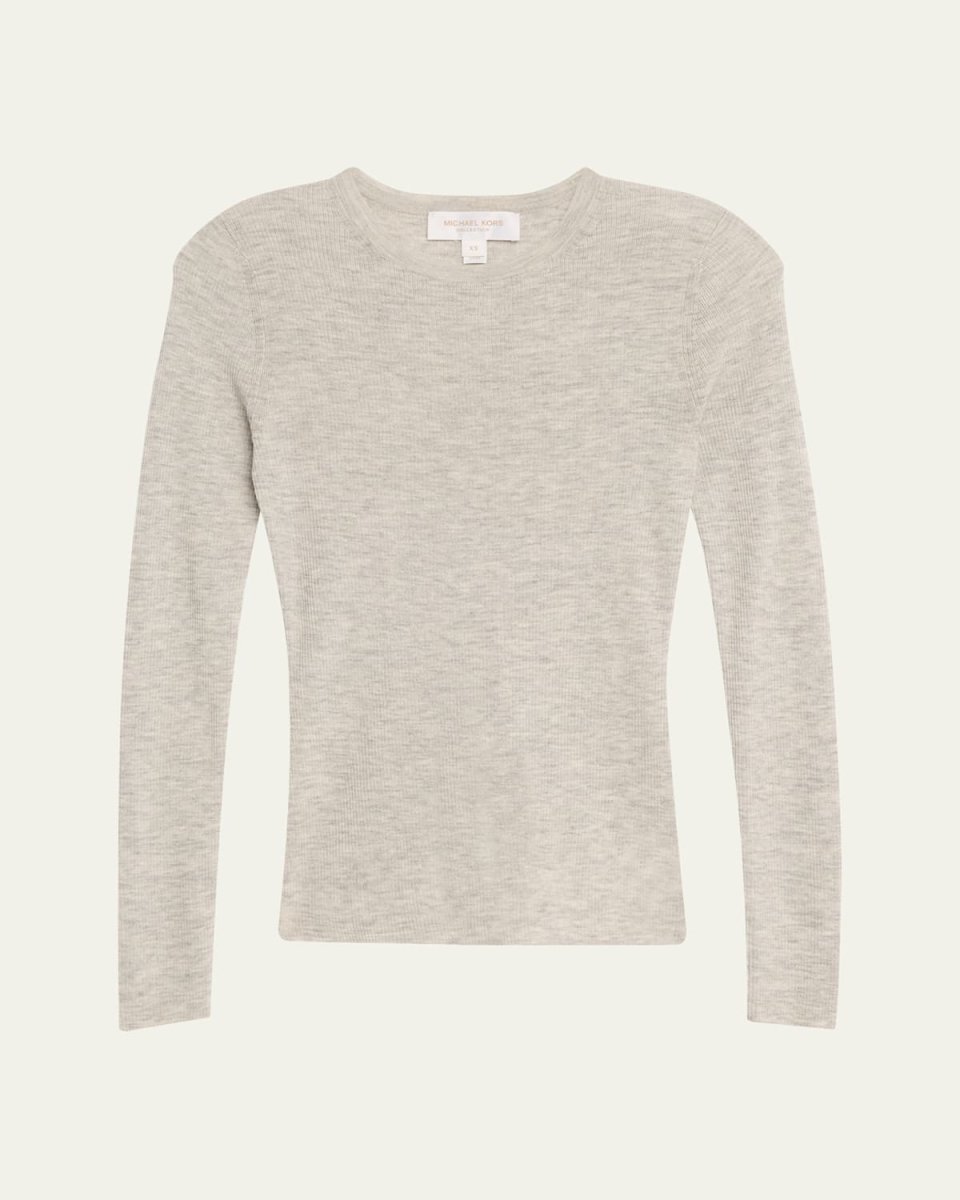 Hutton Ribbed Cashmere Pullover